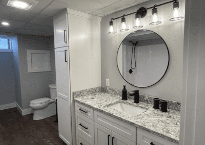 Dube Plus Construction - In Law Apartment Bathroom