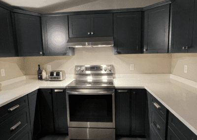 Dube Plus Construction - Kitchen Remodel Counters and Stove